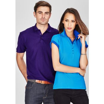Biz Collection Mens Crew Polo