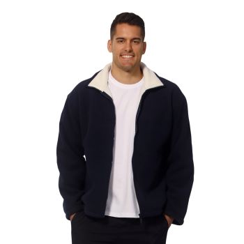 Winning Spirit Men’s Shepherd Polar Fleece Contrast Jacket
