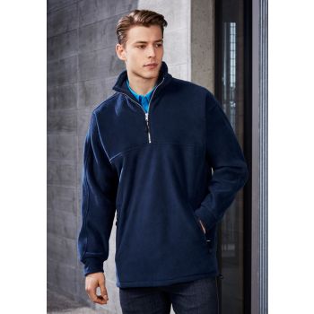 Biz Collection Mens Heavy Weight 1/2 Zip Winter Fleece