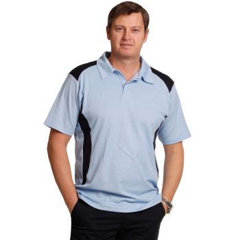 Winning Spirit Men’s TrueDry® Contrast Short Sleeve Polo
