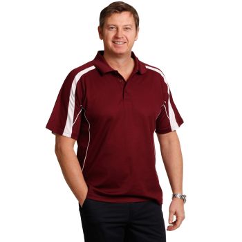 Winning Spirit Men’s TrueDry® Fashion Short Sleeve Polo