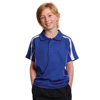 Winning Spirit Kids’ TrueDry® Fashion Short Sleeve Polo