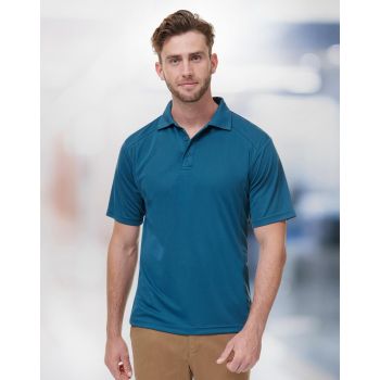 Winning Spirit mens bamboo charcoal S/S Polo