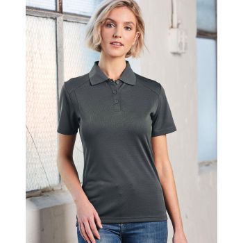 Winning Spirit ladies bamboo charcoal S/S Polo