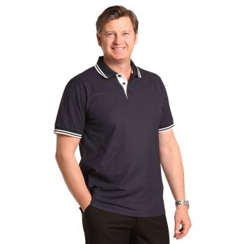Winning Spirit Men’s TrueDry® Pique Short Sleeve Polo