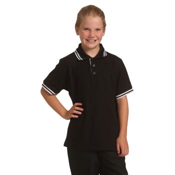 Winning Spirit Kids’ TrueDry® Pique Short Sleeve Polo