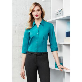 Biz Collection Ladies Monaco 3/4 Sleeve Shirt