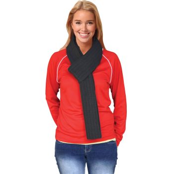 Winning Spirit Cable Knit Scarf