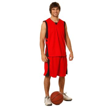 Winning Spirit Adults’ CoolDry® Basketball Contrast Colour Shorts