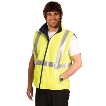 Winning Spirit High Visibility Two Tone Vest With 3M Reflective Tapes