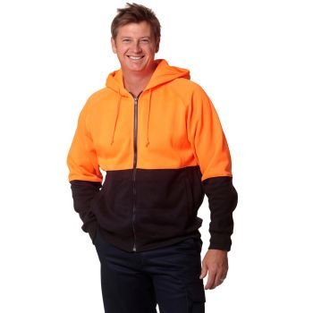 Winning Spirit High Visibility TwoTone Fleecy Hoodie