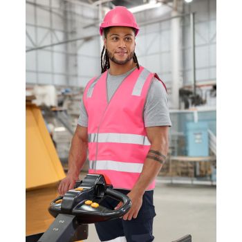 AIWX Hi Vis Safety Vest With Shoulder Reflective Tapes