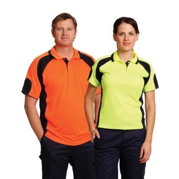 Winning Spirit Men’s CoolDry® Safety Polo with Underarms Mesh