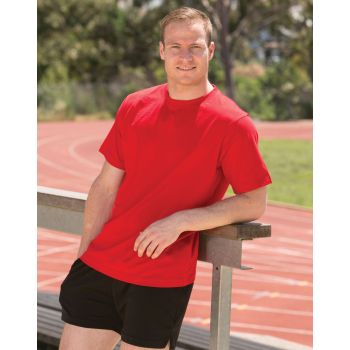 Winning Spirit Men’s 100% Cotton Semi Fitted Tee Shirt