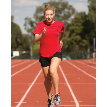 Winning Spirit Ladies’ 100% Cotton Semi Fitted Tee Shirt