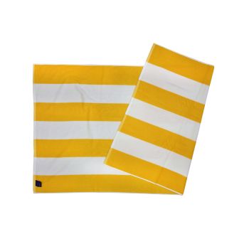 Winning Spirit Striped Beach Towel