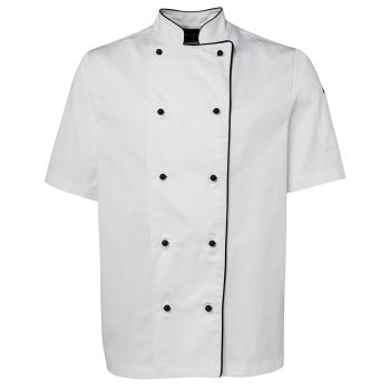 JB's Short Sleeves Unisex Chefs Jacket