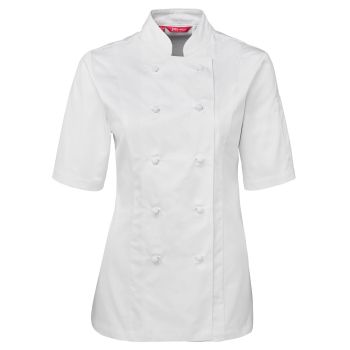 JB's Ladies Short Sleeves Chef's Jacket