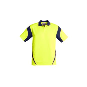 Syzmik Mens Hi Vis Aztec Polo - Short Sleeve