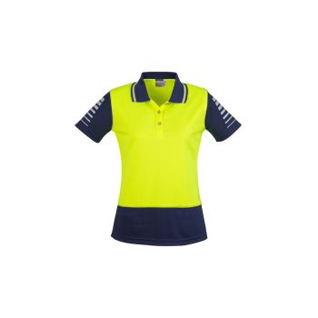 Syzmik Womens Hi Vis Zone Polo