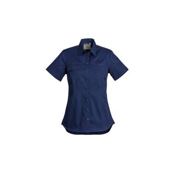 Syzmik Womens Lightweight Tradie Shirt - Short Sleeve