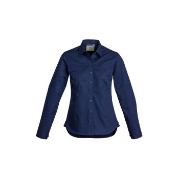 Syzmik Womens Lightweight Tradie Shirt - Long Sleeve