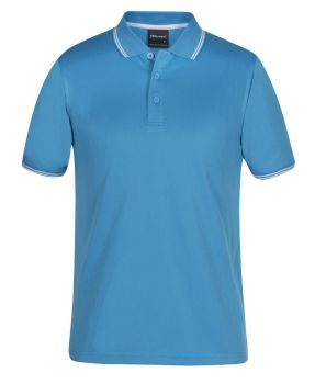 JB's Podium Jacquard Contrast Polo
