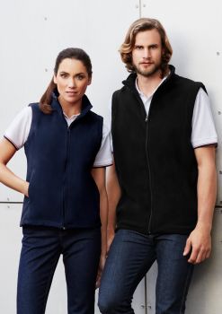 Biz Collection Ladies Plain Micro Fleece Vest