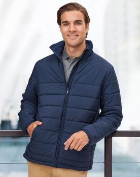 Winning Spirit Men's Sustainable Insulated Puffer Jacket (3D Cut)