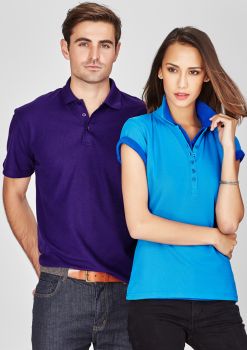 Biz Collection Mens Crew Polo