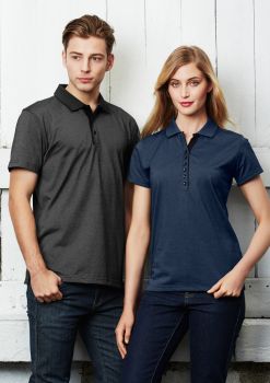 Biz Collection Ladies Shadow Polo