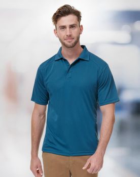 Winning Spirit mens bamboo charcoal S/S Polo