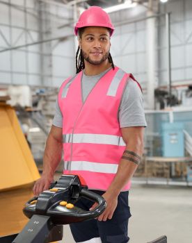 AIWX Hi Vis Safety Vest With Shoulder Reflective Tapes
