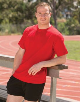 Winning Spirit Men’s 100% Cotton Semi Fitted Tee Shirt