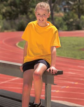 Winning Spirit Kids’ 100% Cotton Semi Fitted Tee Shirt