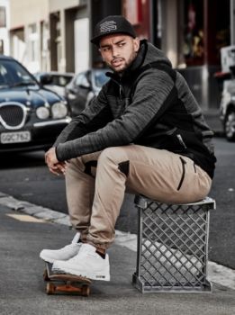 Unisex Streetworx Reinforced Knit Hoodie